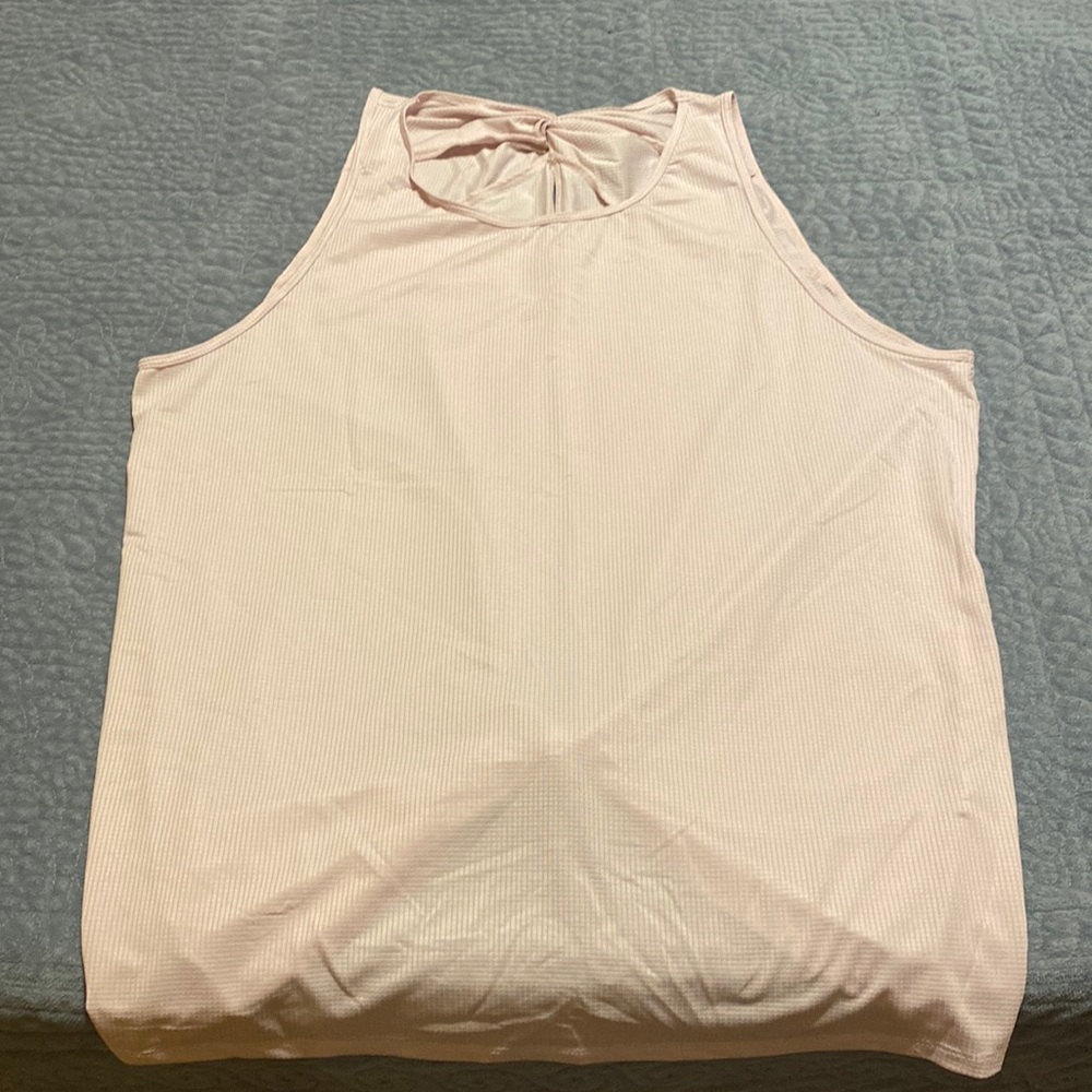 Pink Fabletics top, XL